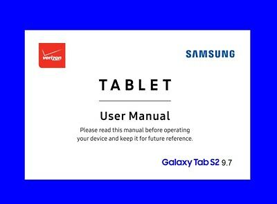 Samsung Tab E Sm-t560nu User Manual - importrenew